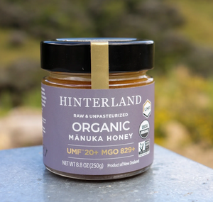 Hinterland Foods - ORGANIC 20+UMF Mānuka Honey 250ml