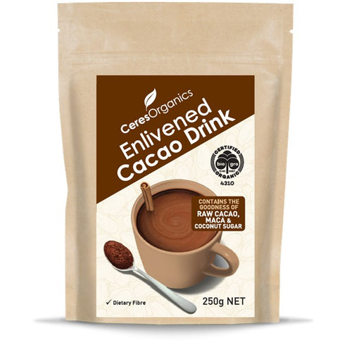 ORGANIC ENLIVENED CACAO DRINK - 250G