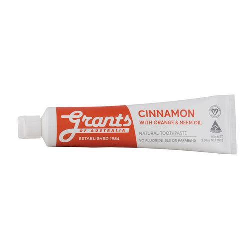 GRANTS Cinnamon With Orange Natural Toothpaste