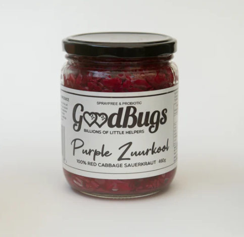 Good Bugs Sauerkraut - Fermented Purple Cabbage