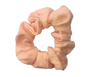 Linen Scrunchie - Pastel Pink