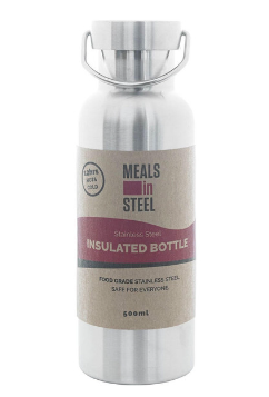 Meals In Steel Insulated Drink Bottle 500ml