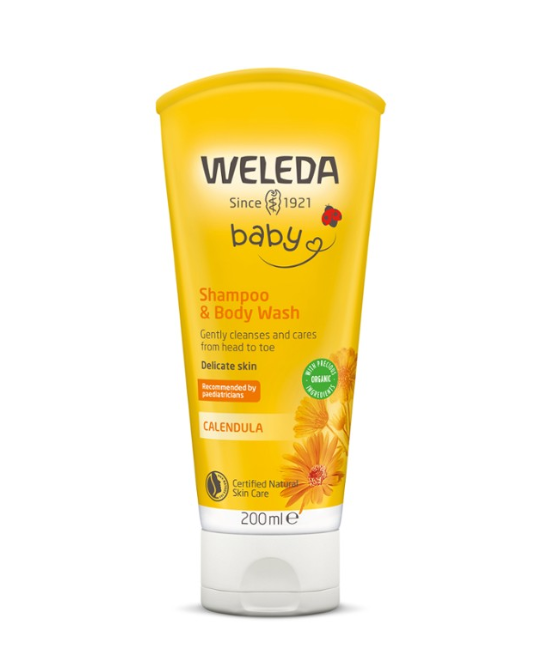 Weleda Calendula Shampoo & Body Wash for Babies