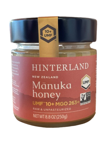 Hinterland Foods- 10+ UMF Mānuka Honey 250ml