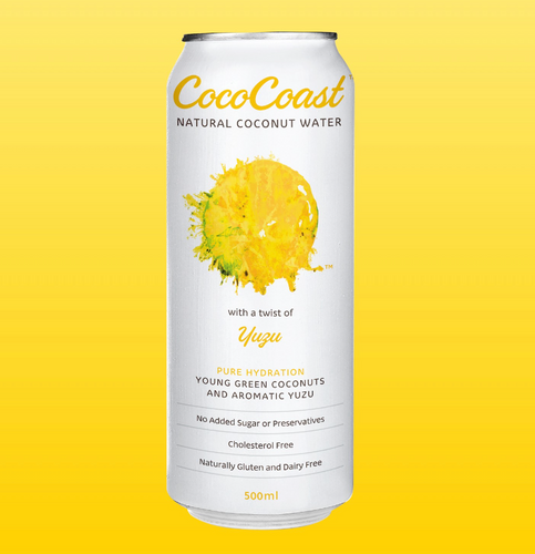 Coco Coast Coconut Water with Yuzu - Still 500ml