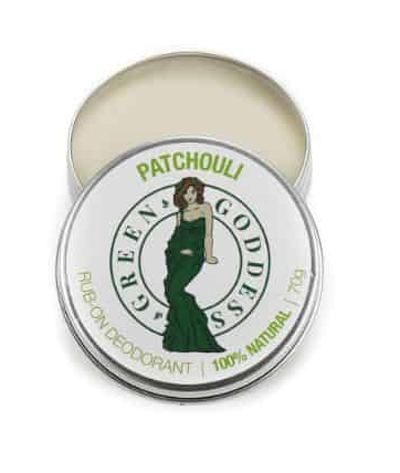 Green Goddess Patchouli Deodorant 70g