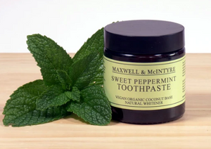 Tooth Paste - Sweet peppermint - Vegan, Organic, Natural Whitener