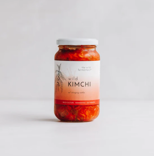 Kimchi with Stinging Nettle - The Wild Fermentary