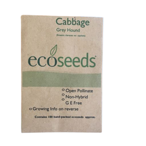 Eco Seeds Organic Cabbage (Greyhound) Seeds