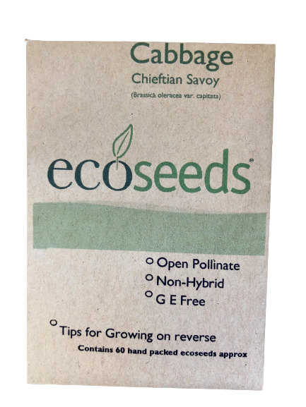 Eco Seeds Cabbage Chieftian Savoy