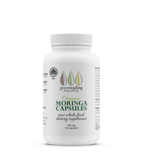 Organic Moringa Capsules 500mg