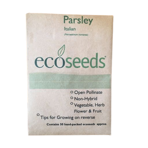 Organic Parsley (Flat Leaf/Italian) Seeds