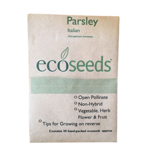 Organic Parsley (Flat Leaf/Italian) Seeds