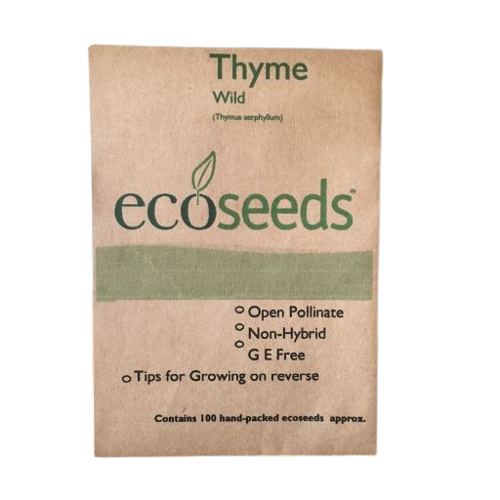 Eco Seeds Organic Thyme (Wild) Seeds