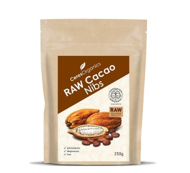 Raw cacao nibs