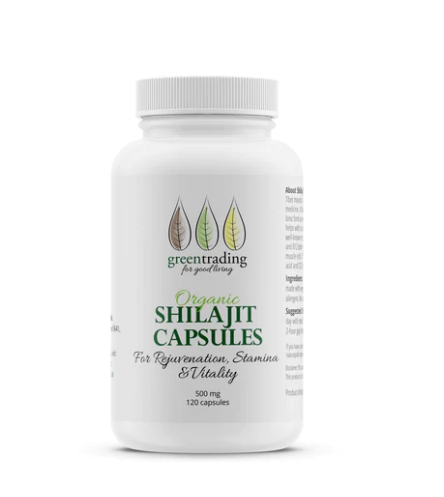 Organic Shilajit Capsules 500mg