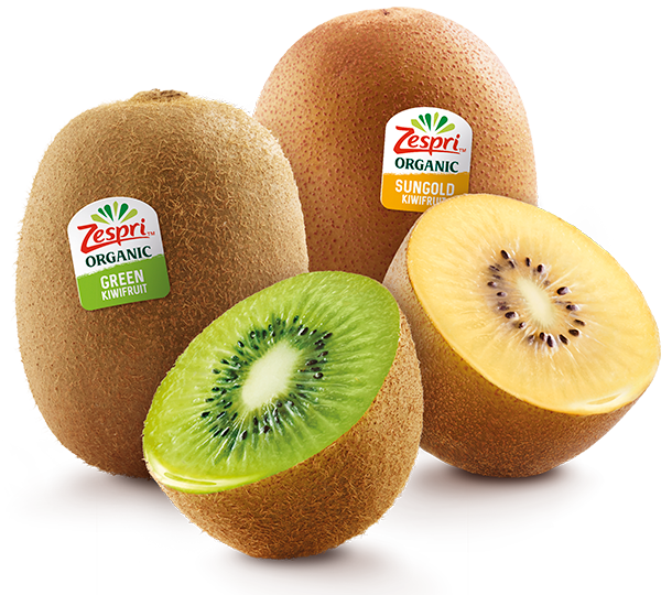 Zespri Gold Kiwi Fruit – Organics Green Kākāriki